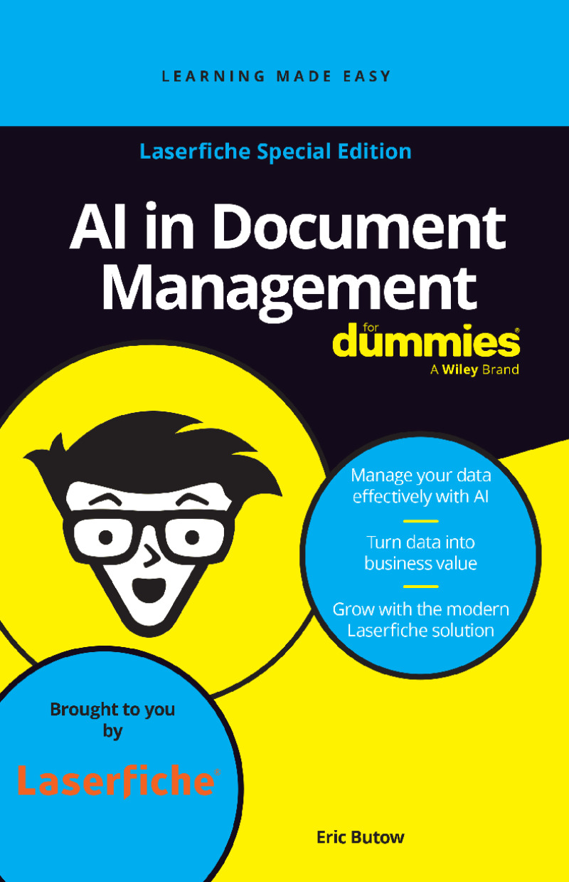 AI in Document Management for Dummies, Laserfiche Special Edition