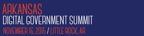 Arkansas Digital Government Summit 2015 Banner