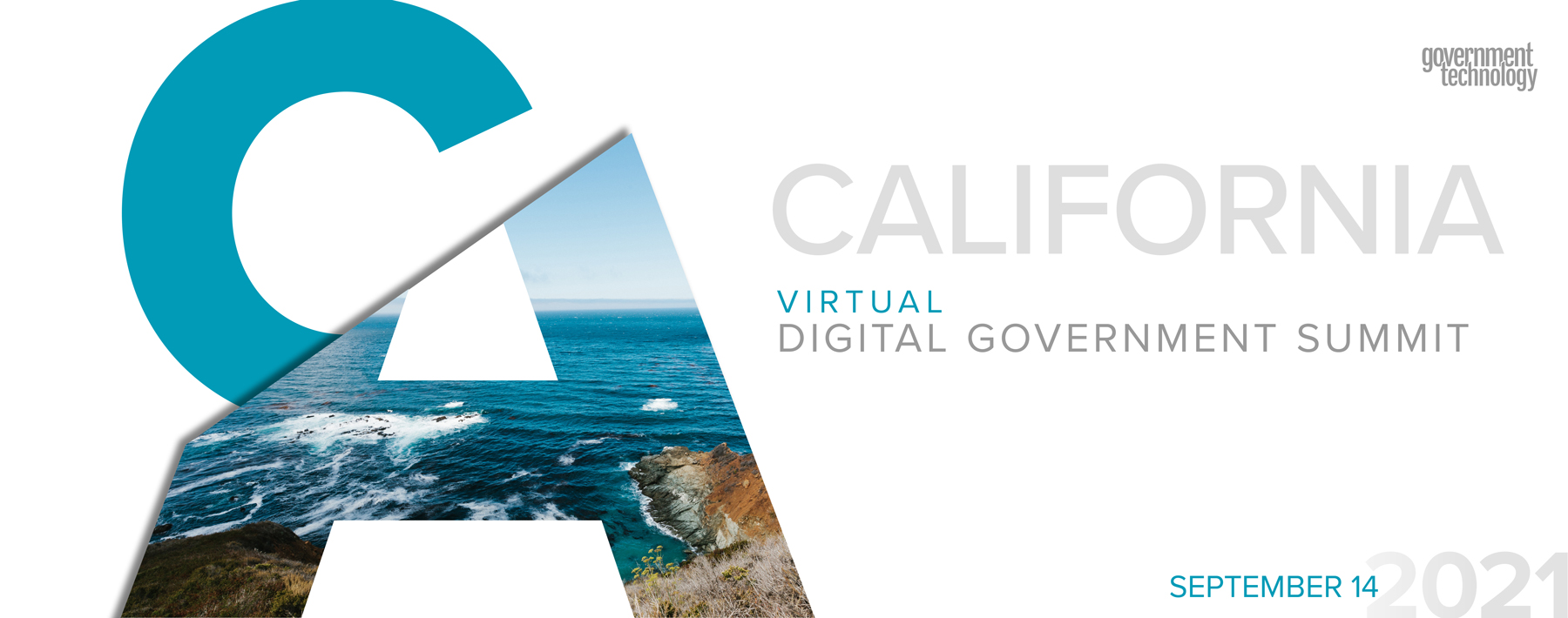 California Virtual Digital Government Summit 2021 Banner