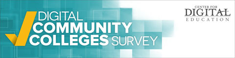 Digital Community Colleges Survey Awards Program & Reception 2016 Banner