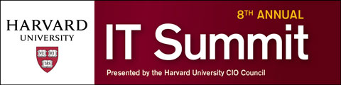 Harvard IT Summit 2018 Banner