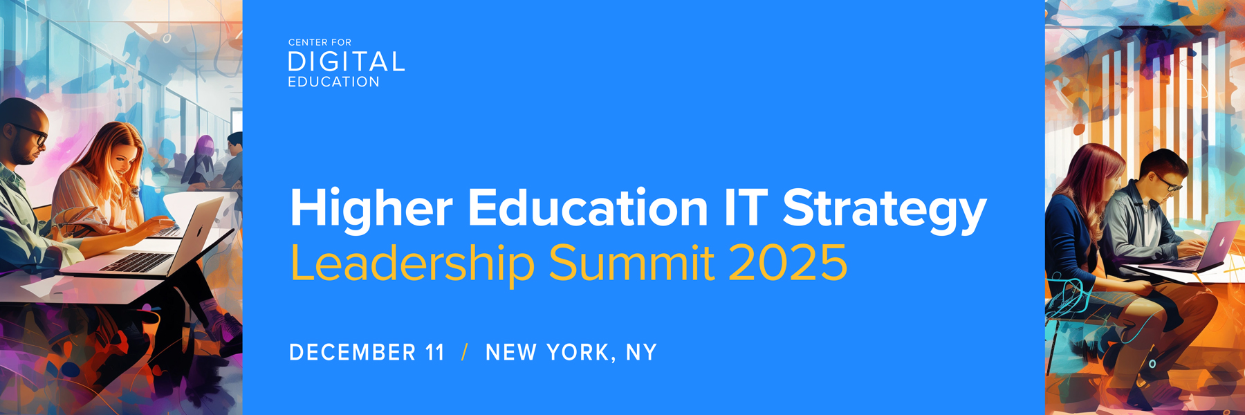 Higher Education IT Strategy Leadership Summit-2025 Banner