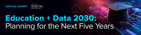Education + Data 2030: Planning for the Next Five Years banner