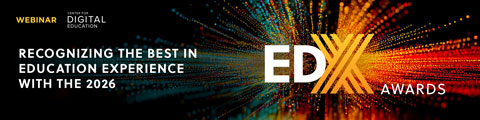 Recognizing the Best in Education Experience with the 2026 EdX Awards banner