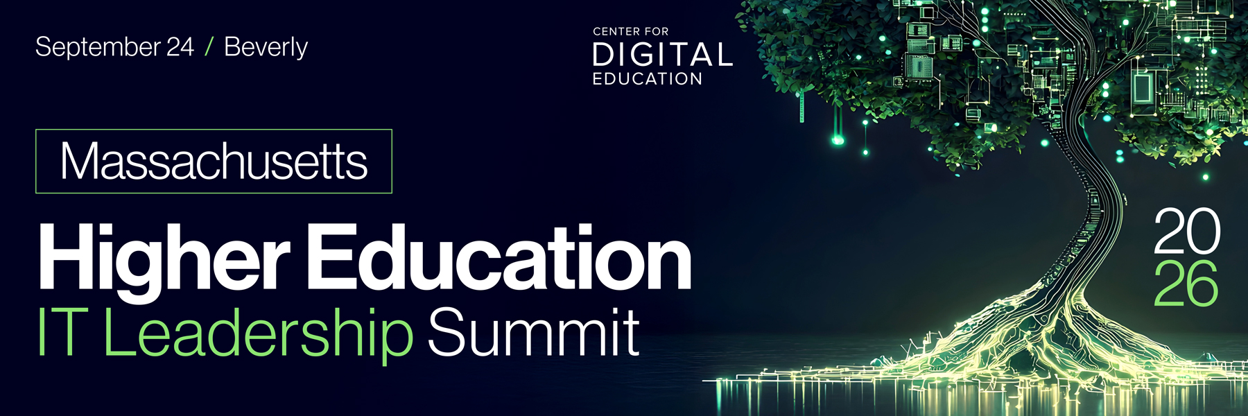 Massachusetts Higher Education IT Leadership Summit 2026 Banner
