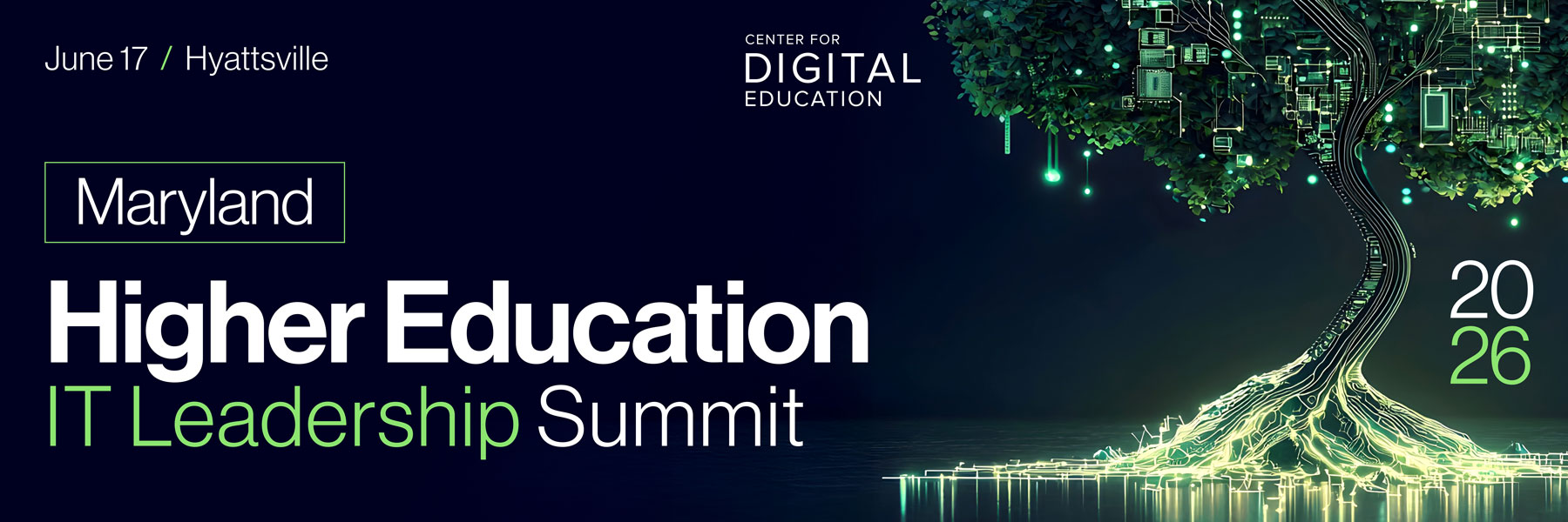 Maryland Higher Education IT Leadership Summit 2026 Banner