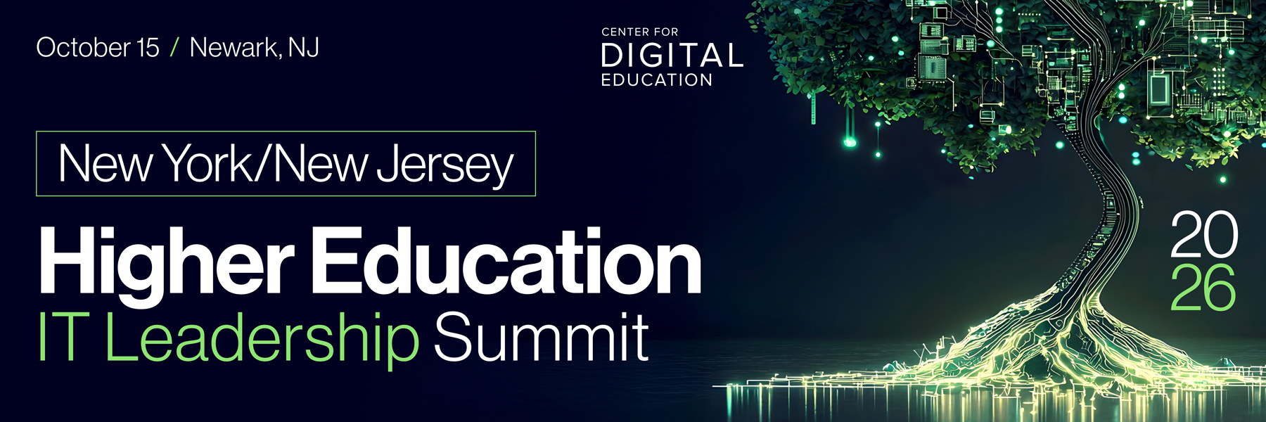 New York/New Jersey Higher Education IT Leadership Summit 2026 Banner