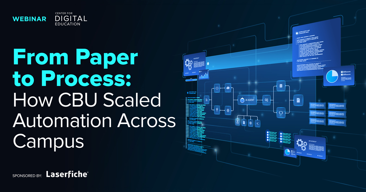 Automation Header From Paper to Process: How CBU Scaled Automation Across Campus