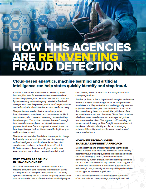 How HHS Agencies are Reinventing Fraud Detection