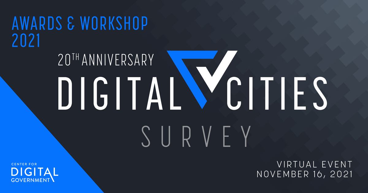 Digital Cities Survey Awards & Workshop 2021