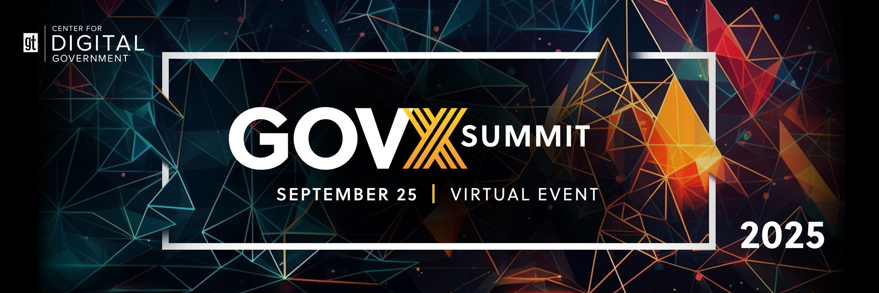GovX 2025: The Experience Summit Banner