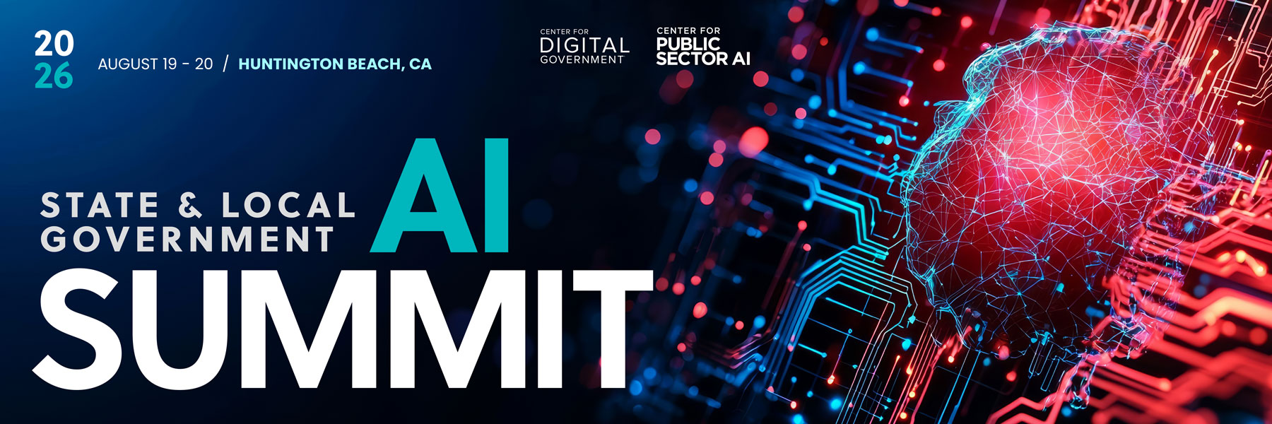 State and Local Government AI Summit 2026 Banner