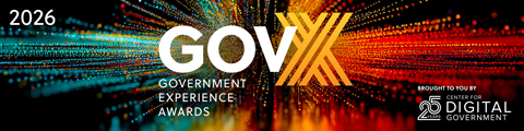 Join the Center for Digital Government for the 2026 GovX Awards! banner