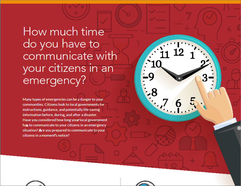 How Much Time Do You Have to Communicate During an Emergency? Infographic