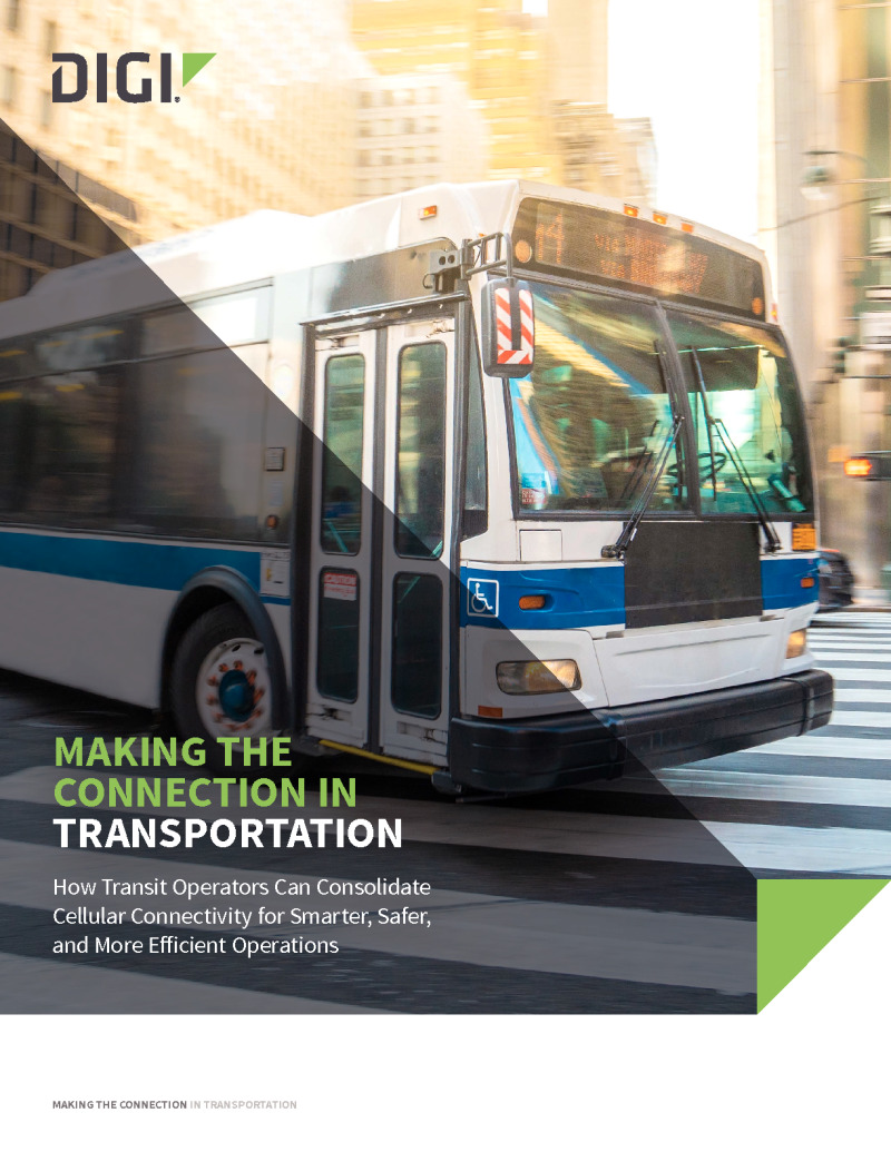 Smarter Connectivity for Safer, More Dependable Transit