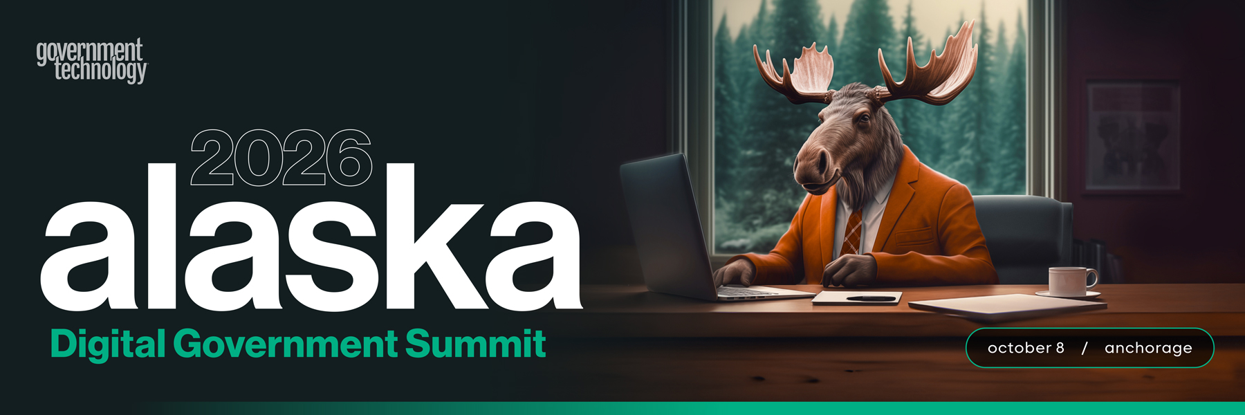 Alaska Digital Government Summit 2026 Banner