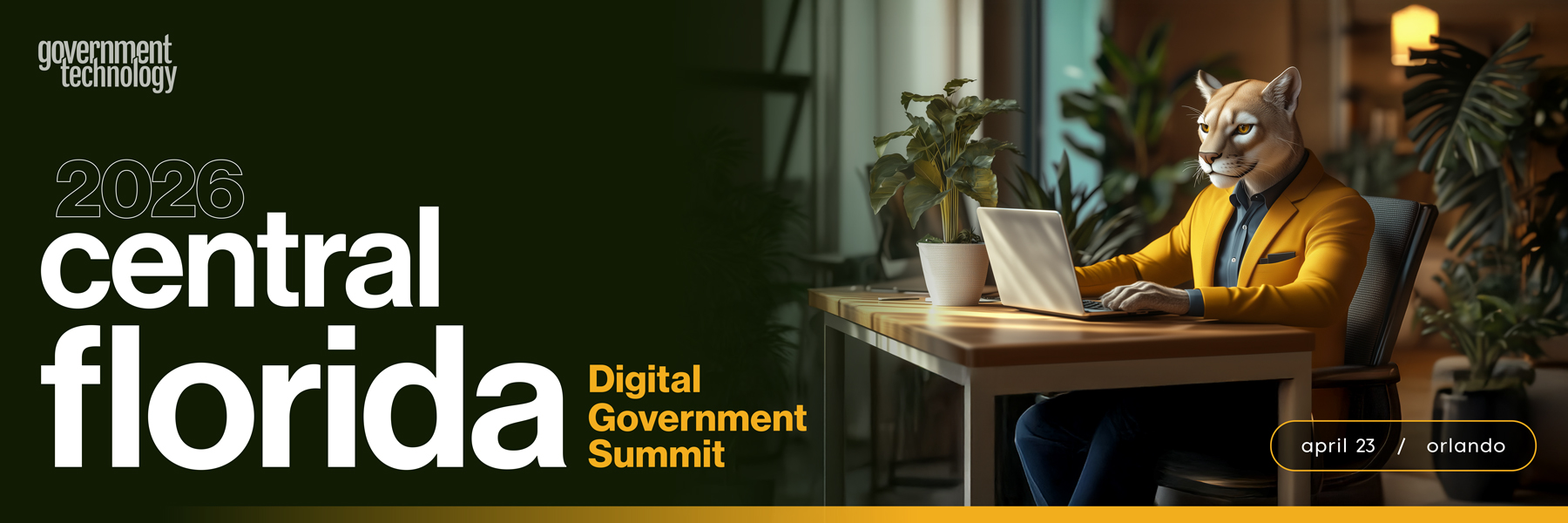 Central Florida Digital Government Summit 2026 Banner