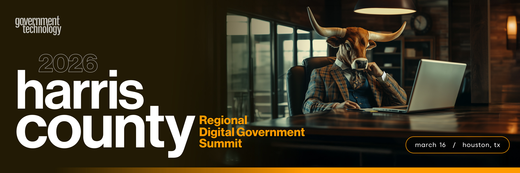 Harris County Regional Digital Government Summit 2026 Banner
