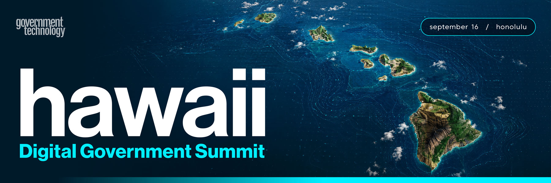 Hawaii Digital Government Summit 2026 Banner