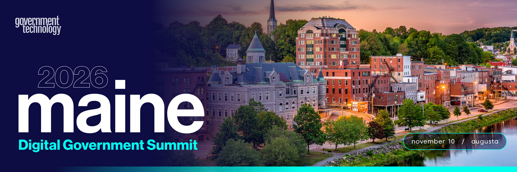 Maine Digital Government Summit 2026 Banner