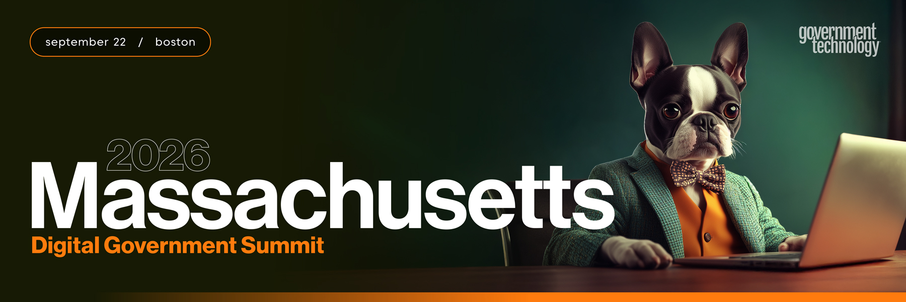 Massachusetts Digital Government Summit 2026 Banner