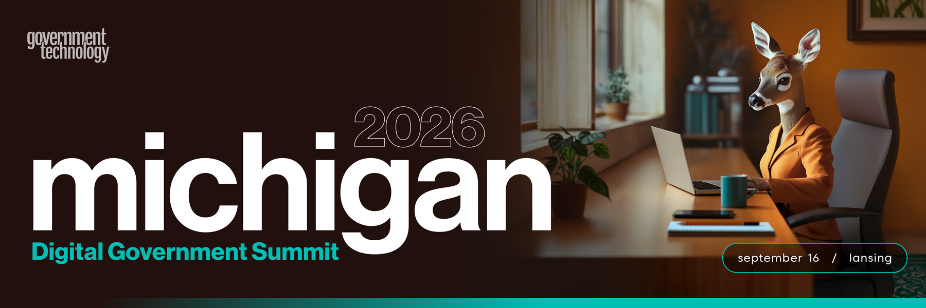 Michigan Digital Government Summit 2026 Banner