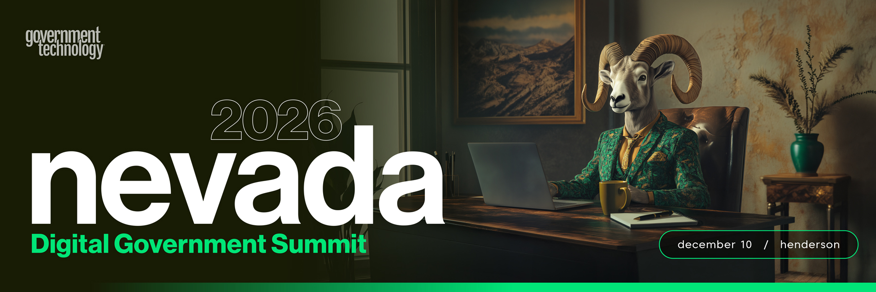 Nevada Digital Government Summit 2026 Banner