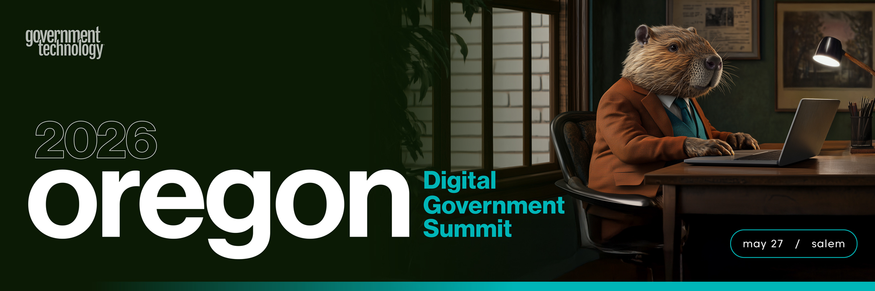 Oregon Digital Government Summit 2026 Banner