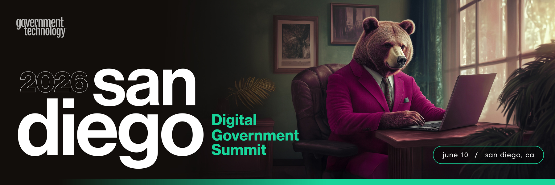 San Diego Digital Government Summit 2026 Banner