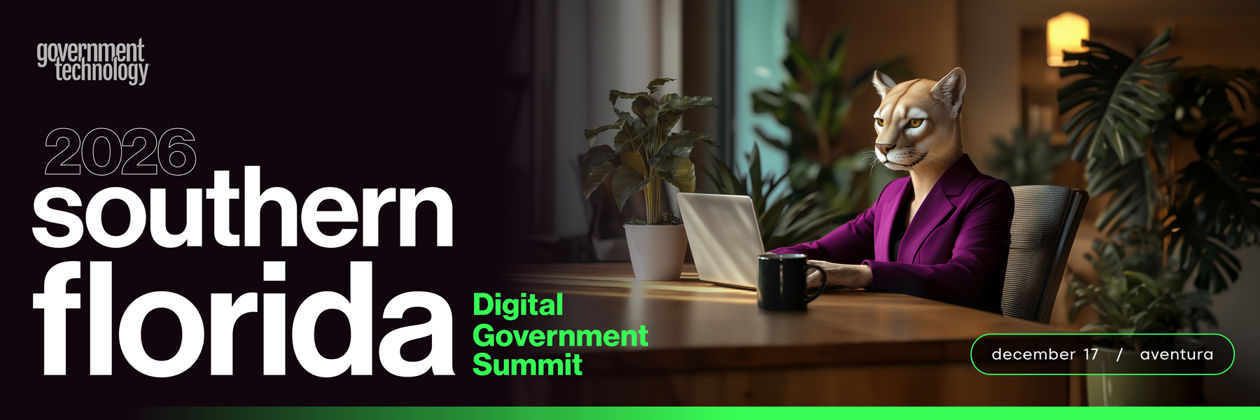 Southern Florida Digital Government Summit 2026 Banner