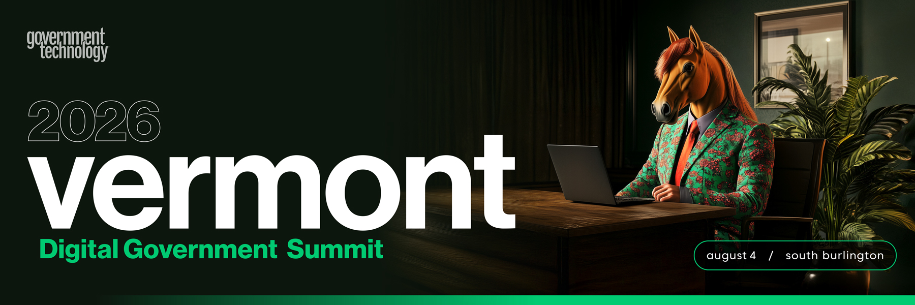 Vermont Digital Government Summit 2026 Banner
