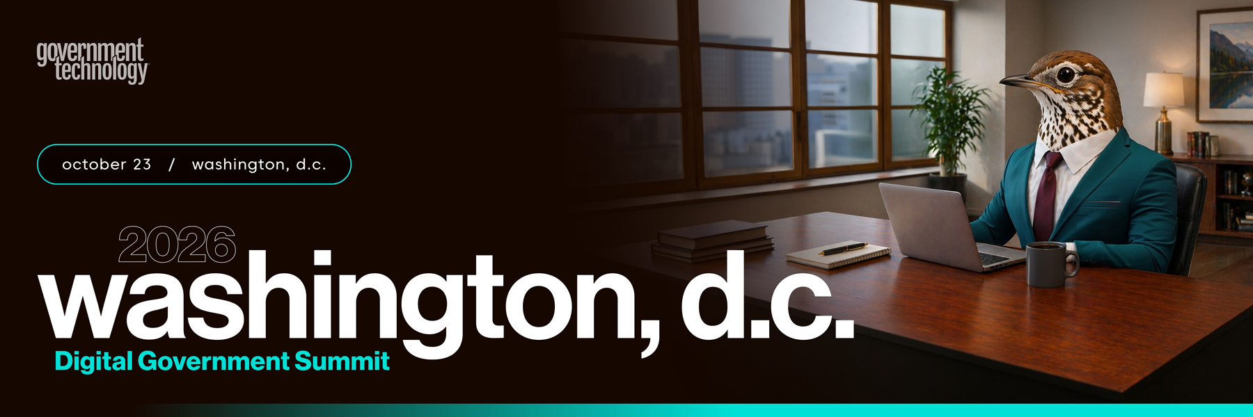 Washington DC Digital Government Summit 2026 Banner