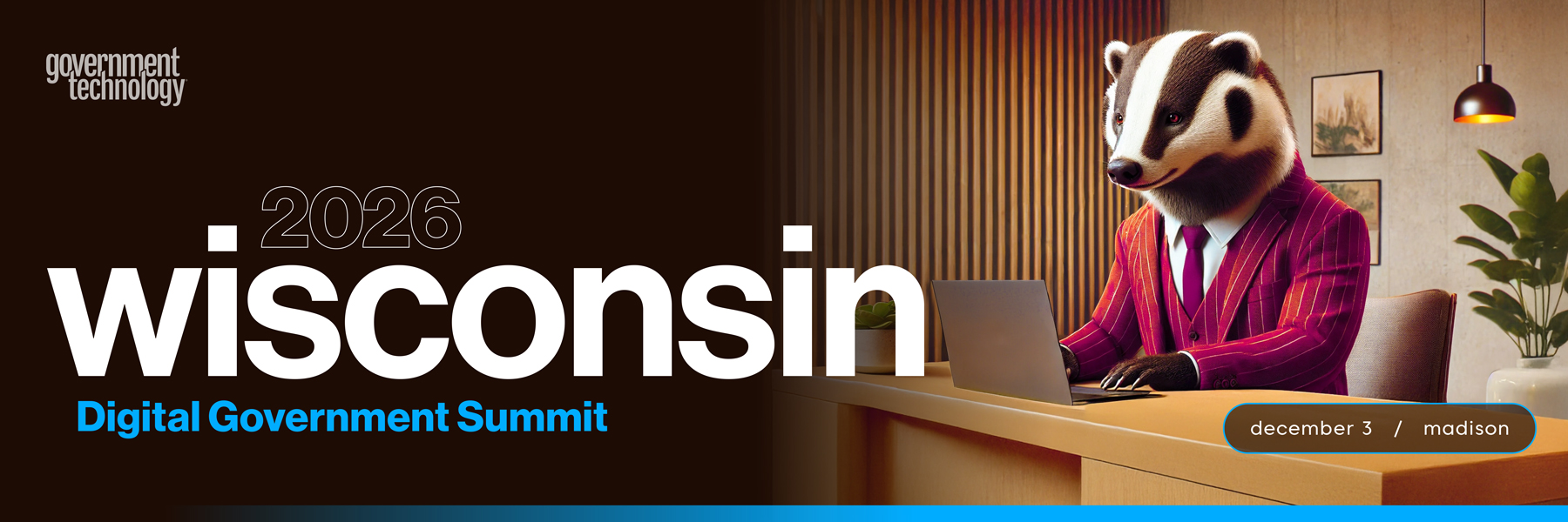 Wisconsin Digital Government Summit 2026 Banner