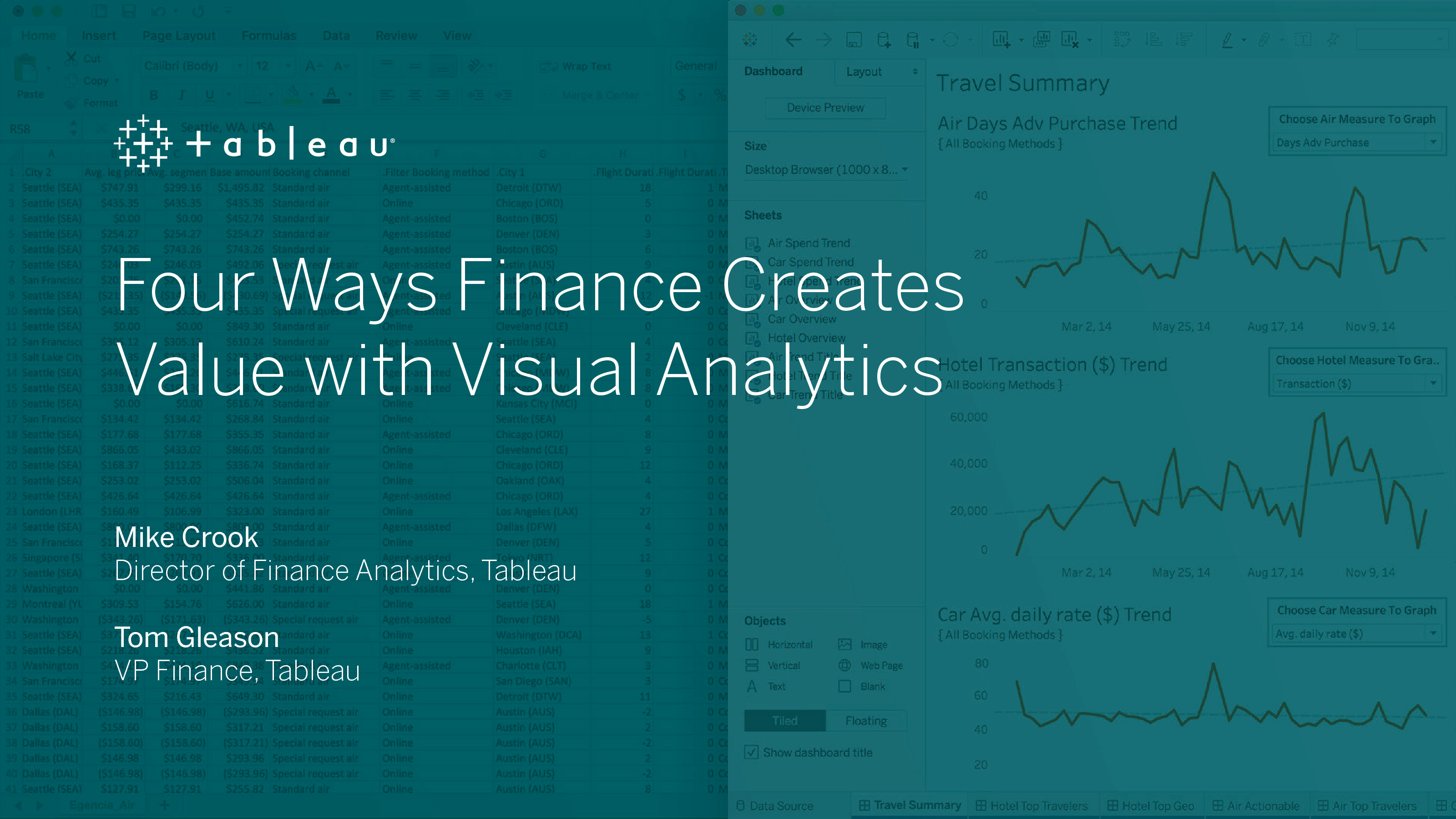 4 Ways Finance Creates Value with Visual Analytics