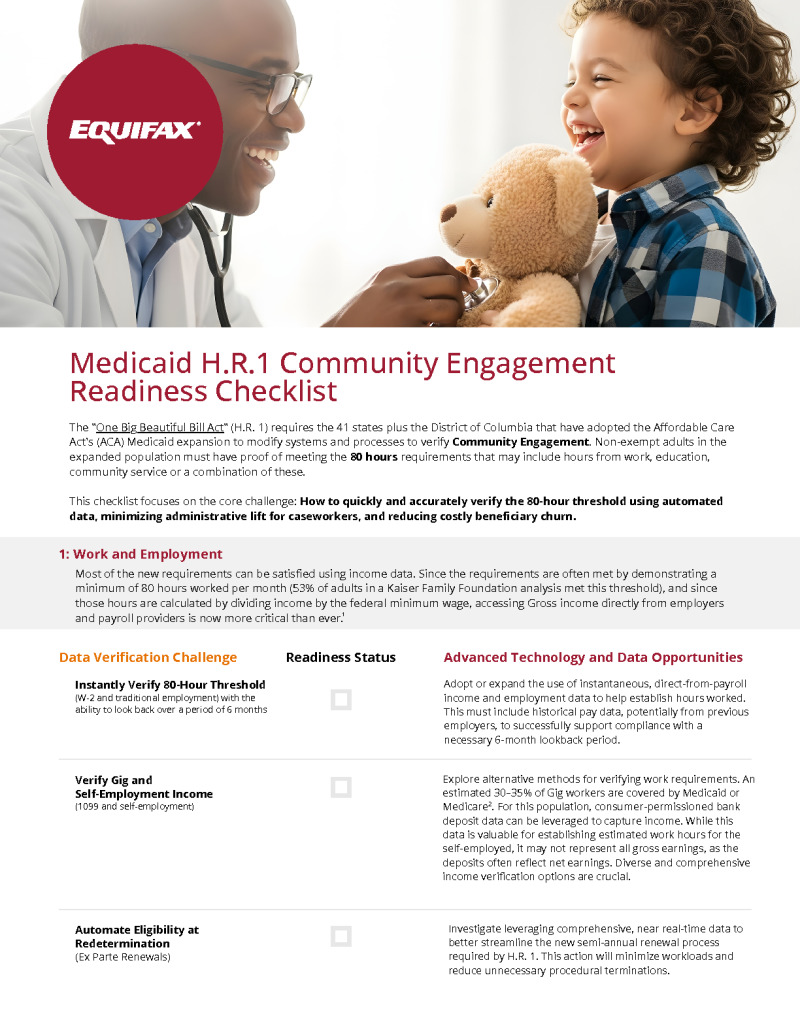 Navigating H.R. 1: A Medicaid Checklist for Government Agencies