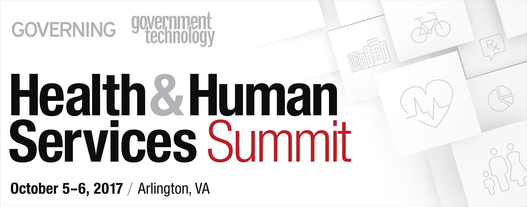 Health & Human Services Summit 2017 Banner