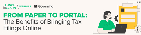 From Paper to Portal: The Benefits of Bringing Tax Filings Online banner