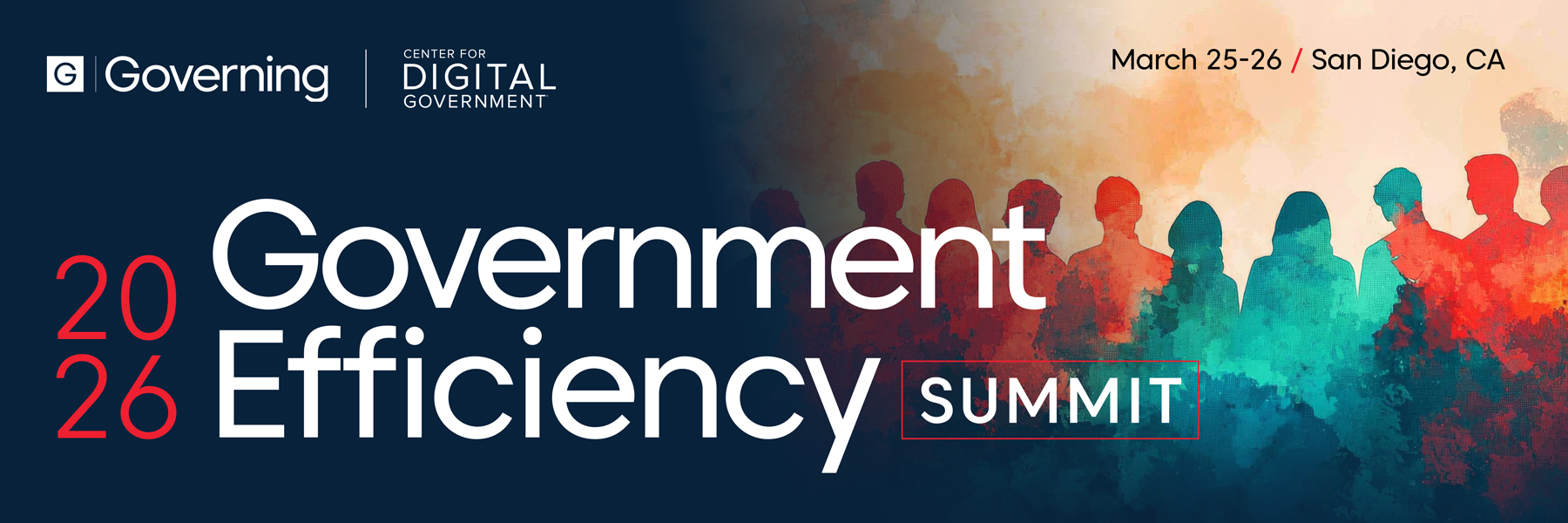 Government Efficiency Summit 2026 Banner