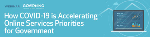 How COVID-19 is Accelerating Online Services Priorities for Government banner
