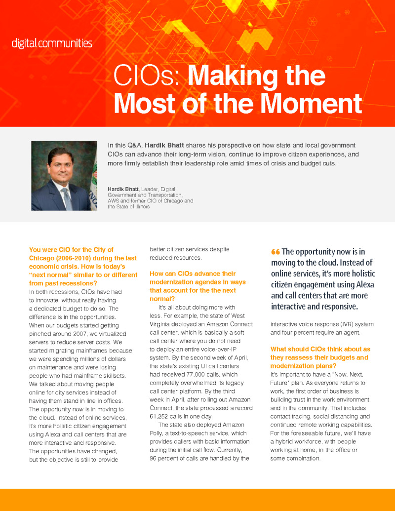 CIOs: Making the Most of the Moment