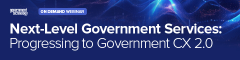 Next-Level Government Services: Progressing to Government CX 2.0 banner