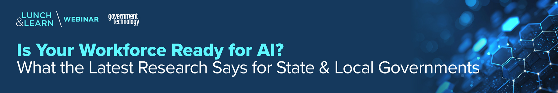 Is Your Workforce Ready for AI? What the Latest Research Says for State & Local Governments Banner