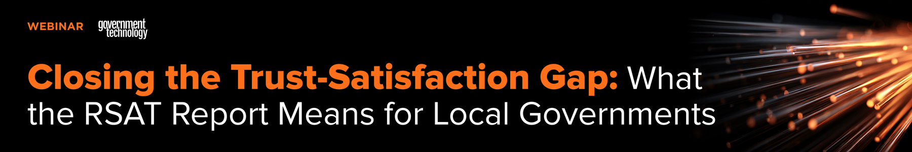Closing the Trust-Satisfaction Gap: What the RSAT Report Means for Local Governments Banner