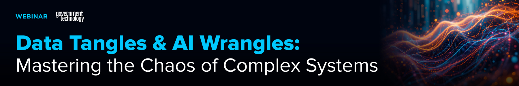 Data Tangles & AI Wrangles: Mastering the Chaos of Complex Systems Banner
