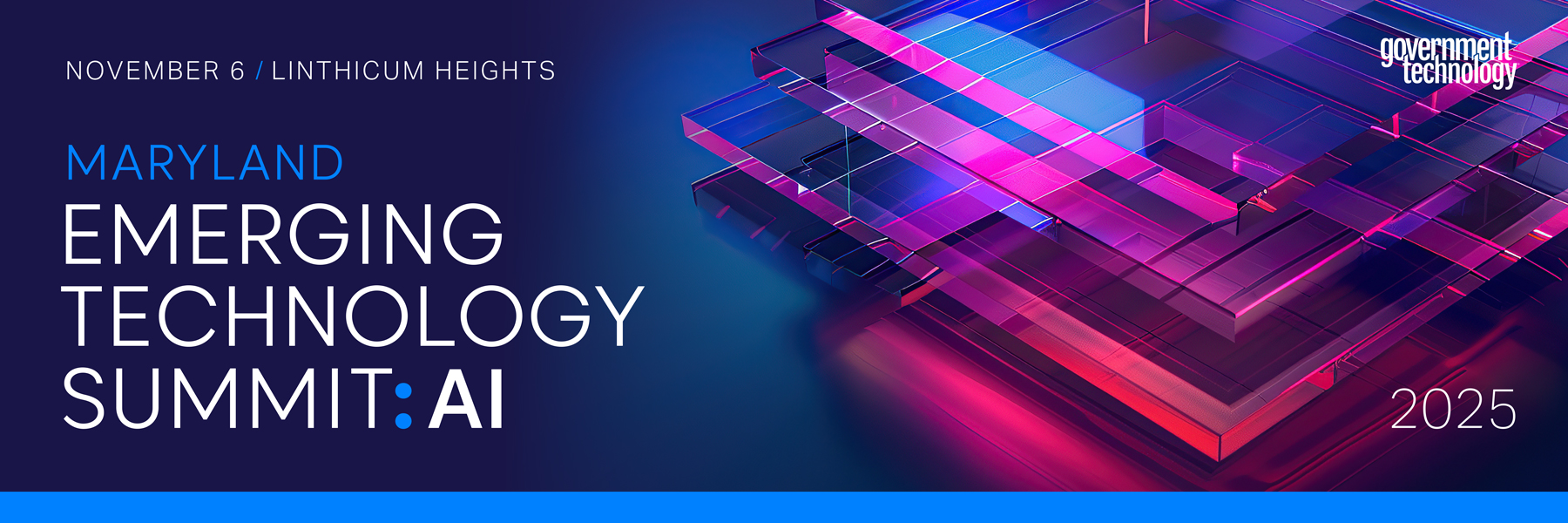 Maryland Emerging Technology Summit: AI 2025 Banner
