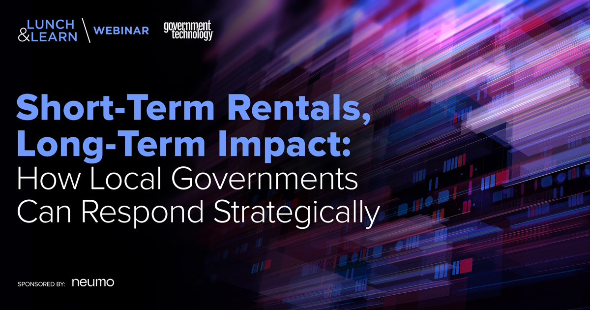 Short-Term Rentals, Long-Term Impact: How Local Governments Can Respond ...