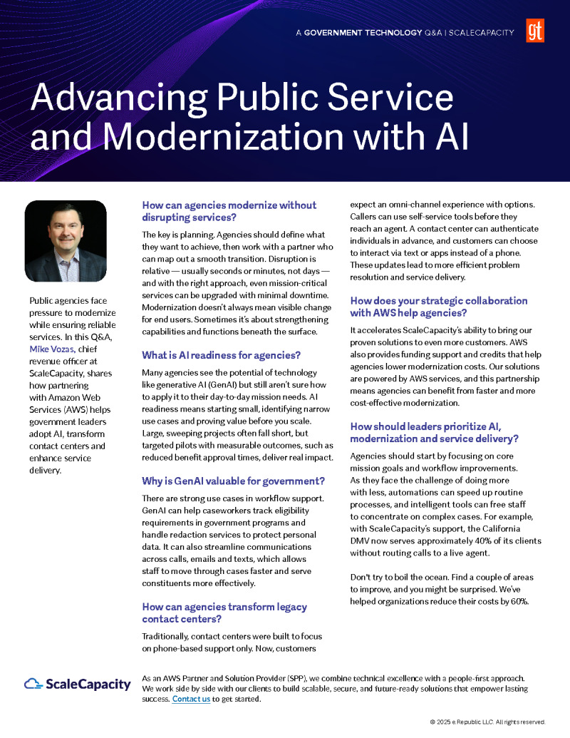 Q&A: Advancing Public Service and Modernization with AI