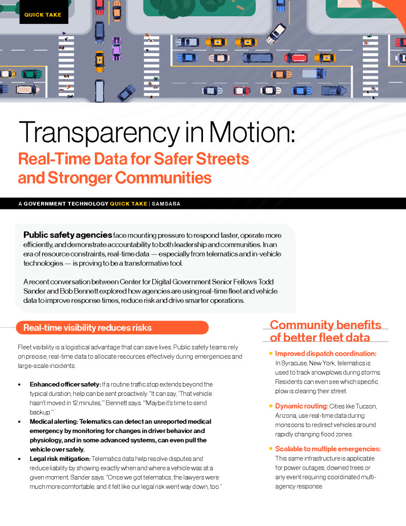 Transparency in Motion: Real-Time Data for Safer Streets and Stronger Communities