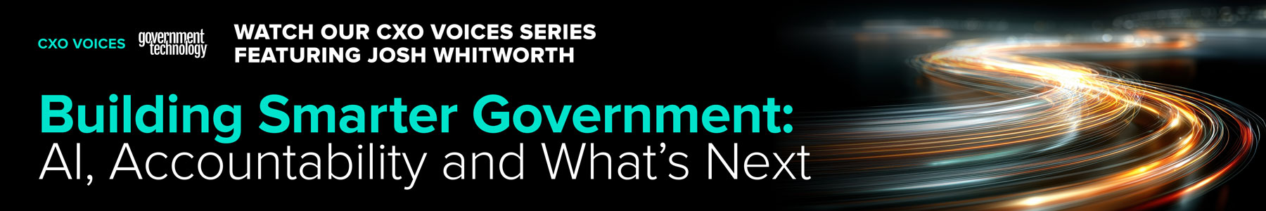Building Smarter Government: AI, Accountability and What's Next Banner