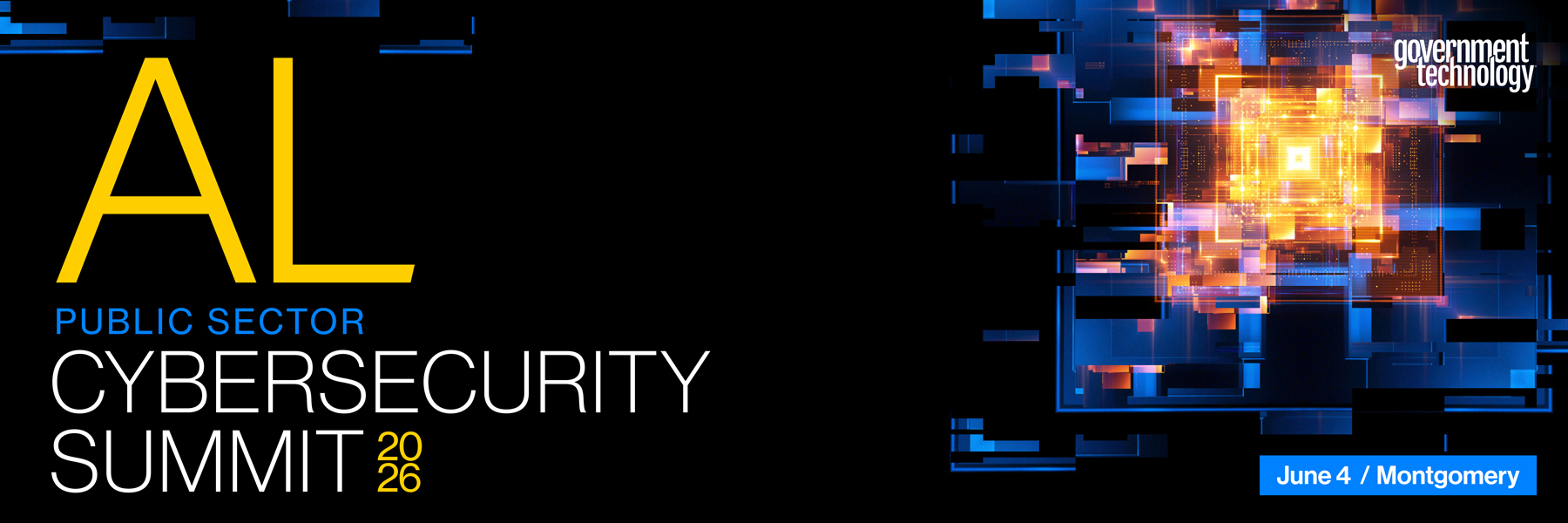 Alabama Public Sector Cybersecurity Summit 2026 Banner